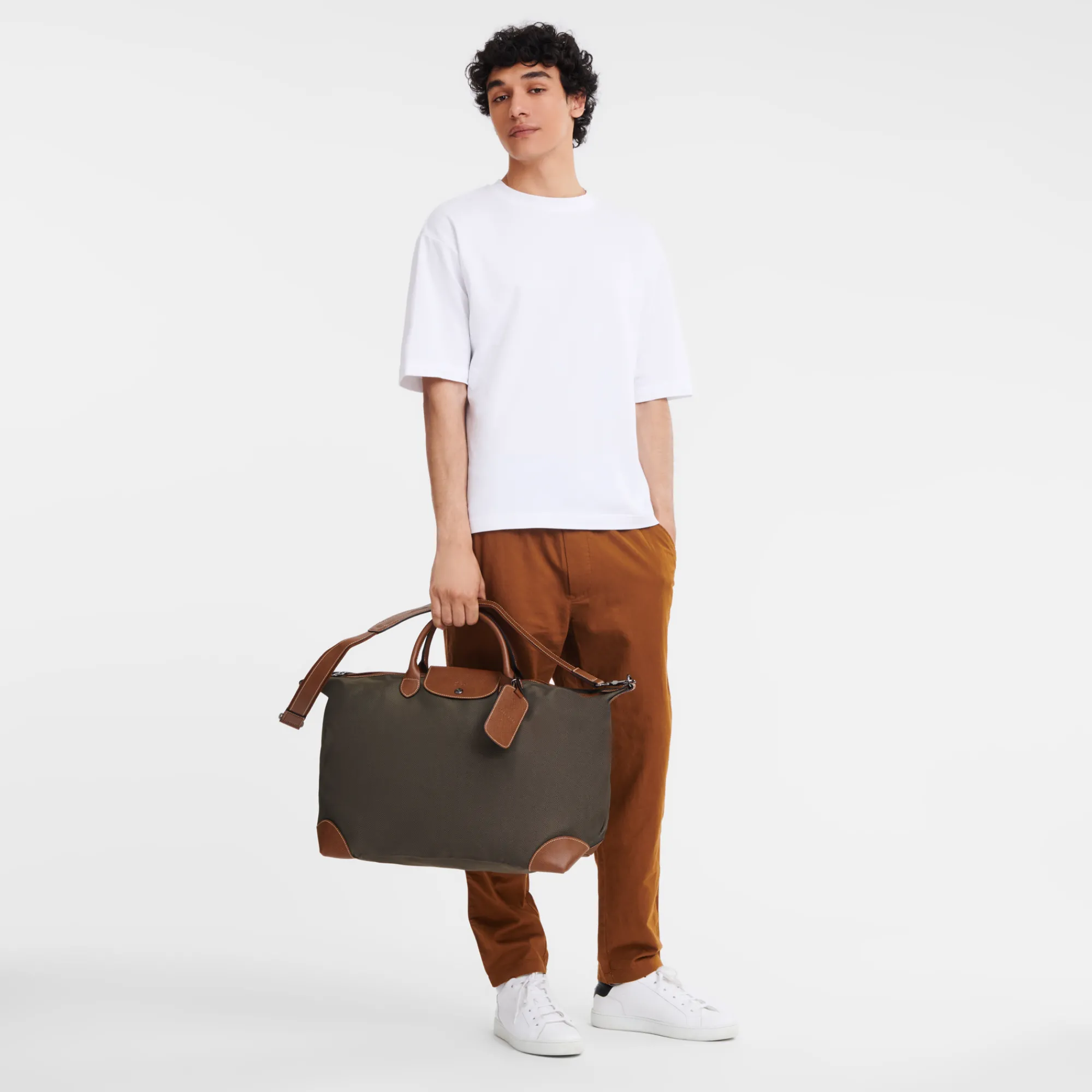 Clearance Longchamp Sac De Voyage S Boxford Brun