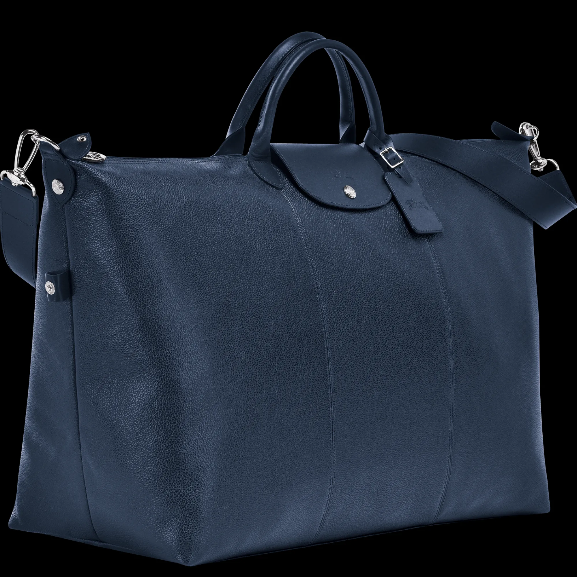 Discount Longchamp Sac De Voyage S Le Foulonné Navy