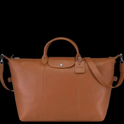Hot Longchamp Sac De Voyage S Le Foulonné Caramel
