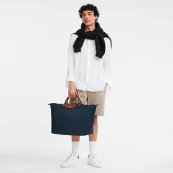 Longchamp Sac De Voyage S Le Pliage Original Marine