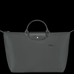 Online Longchamp Sac De Voyage S Le Pliage Green Graphite