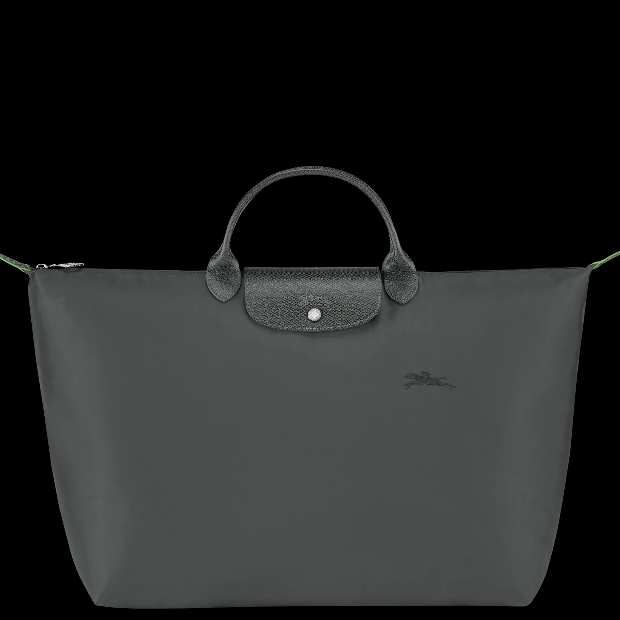 Online Longchamp Sac De Voyage S Le Pliage Green Graphite