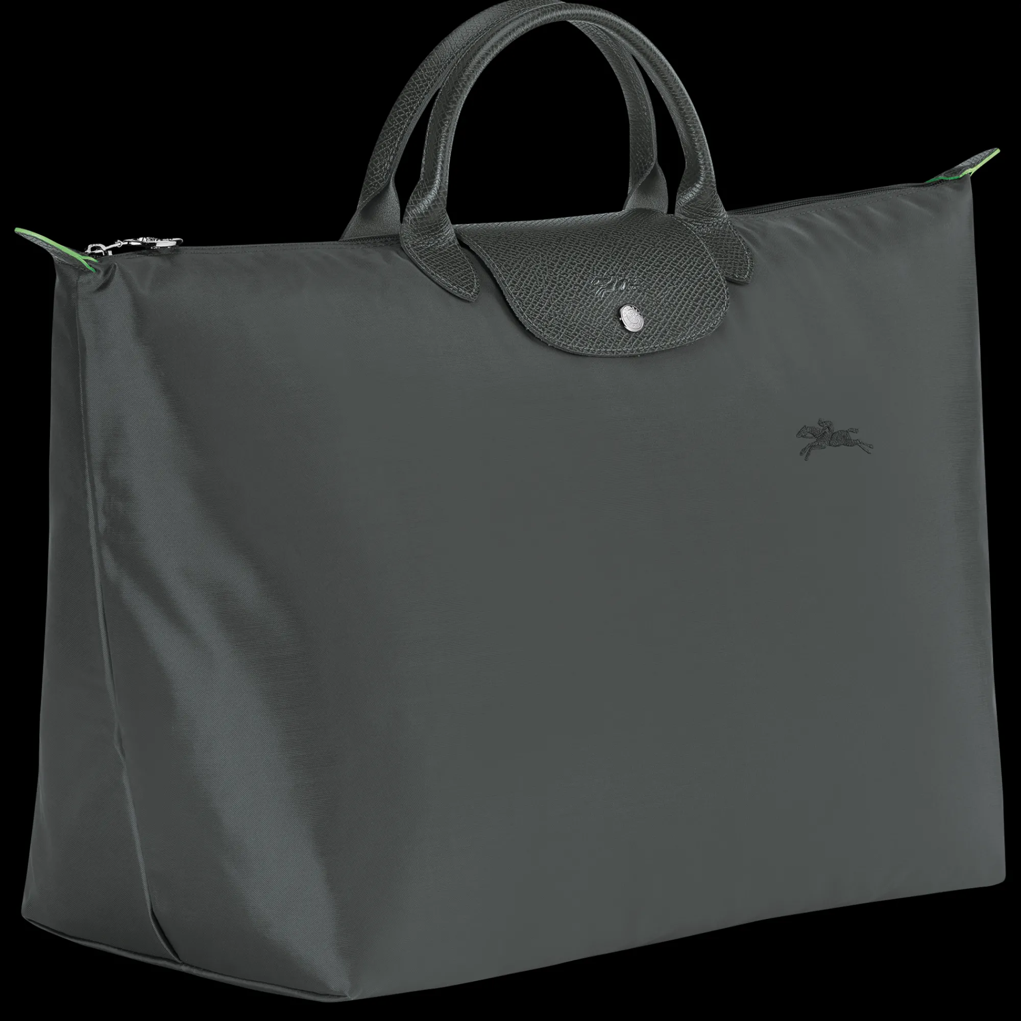 Online Longchamp Sac De Voyage S Le Pliage Green Graphite