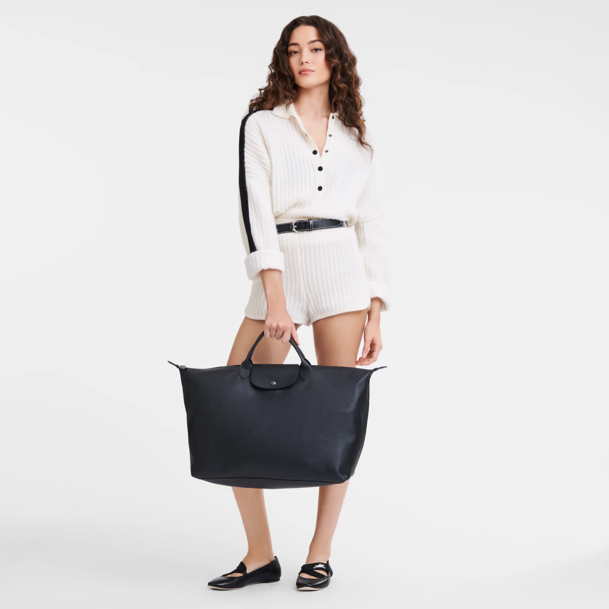 Outlet Longchamp Sac De Voyage S Le Pliage Xtra Noir