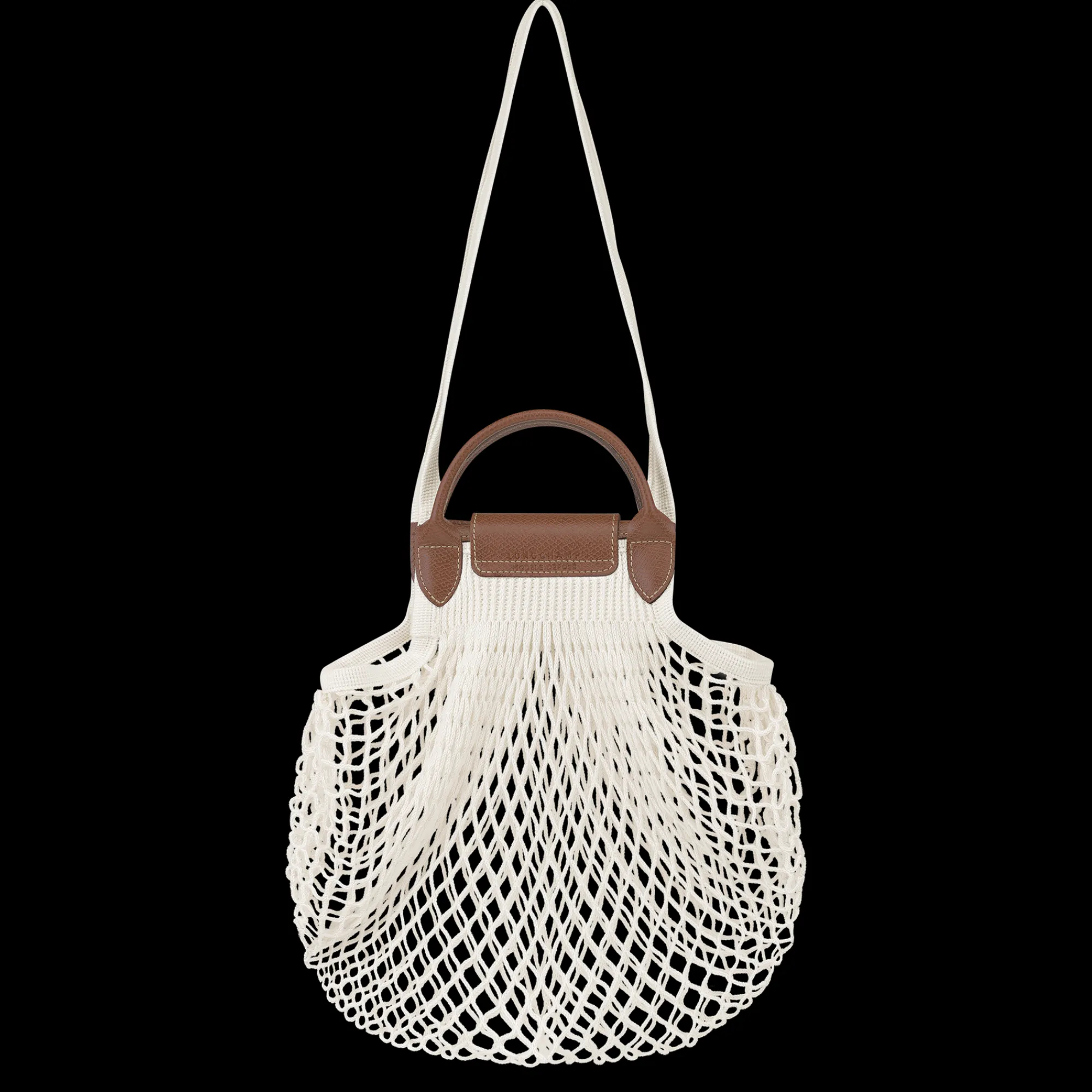Hot Longchamp Sac Filet L Le Pliage Filet Ecru
