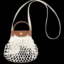 Outlet Longchamp Sac Filet XS Le Pliage Filet Ecru