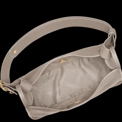 Outlet Longchamp Sac Porté épaule M Le Foulonné Tourterelle
