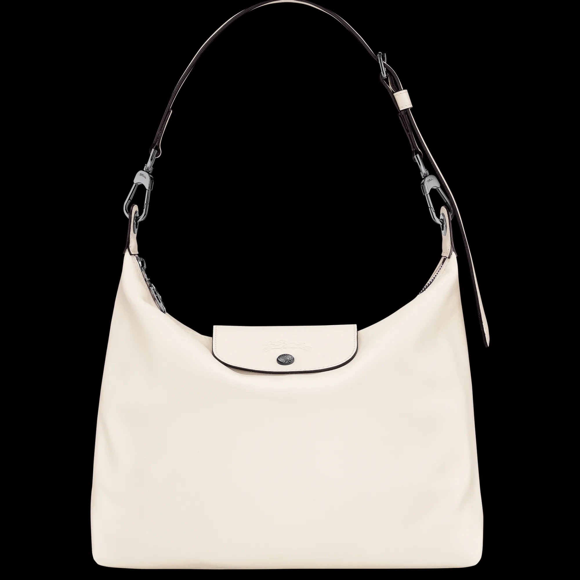 Clearance Longchamp Sac Porté épaule M Le Pliage Xtra Ecru