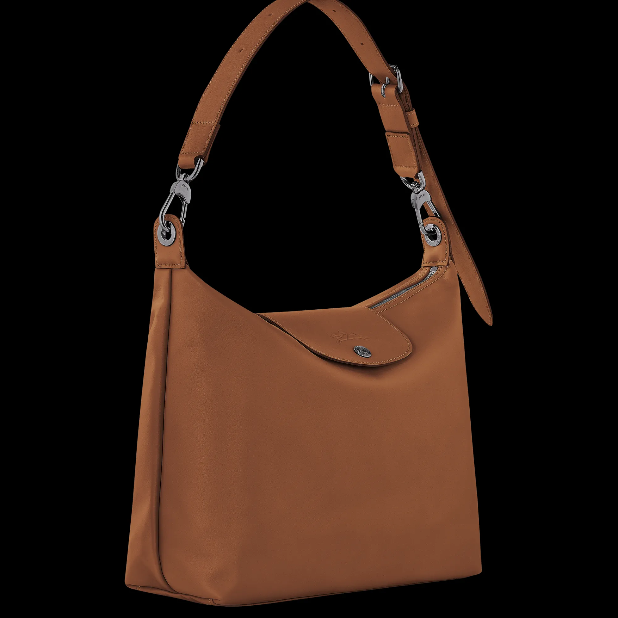 Clearance Longchamp Sac Porté épaule M Le Pliage Xtra Cognac