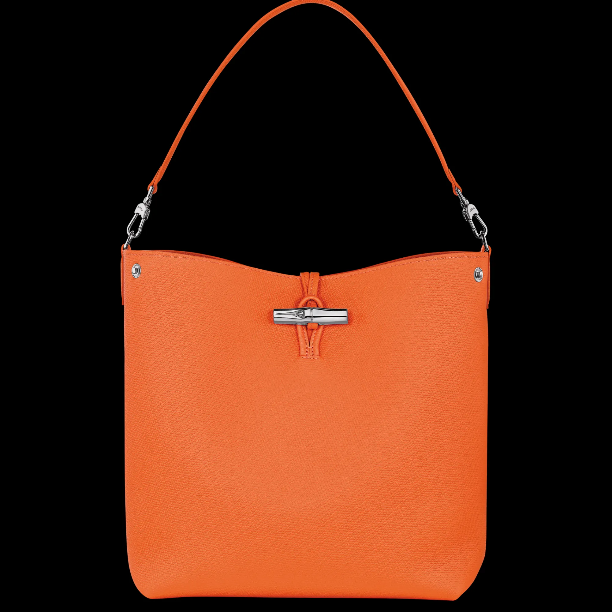 Hot Longchamp Sac Porté épaule M Le Roseau Orange
