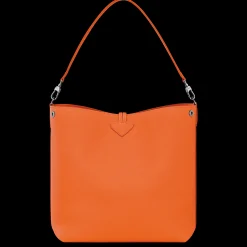 Hot Longchamp Sac Porté épaule M Le Roseau Orange