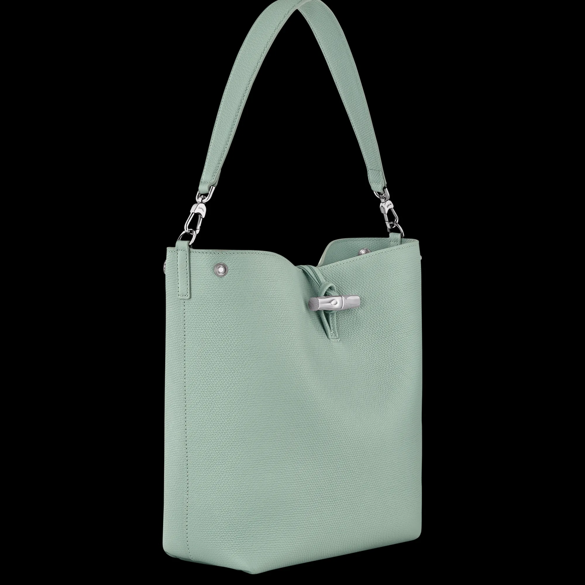 Sale Longchamp Sac Porté épaule M Le Roseau Céladon