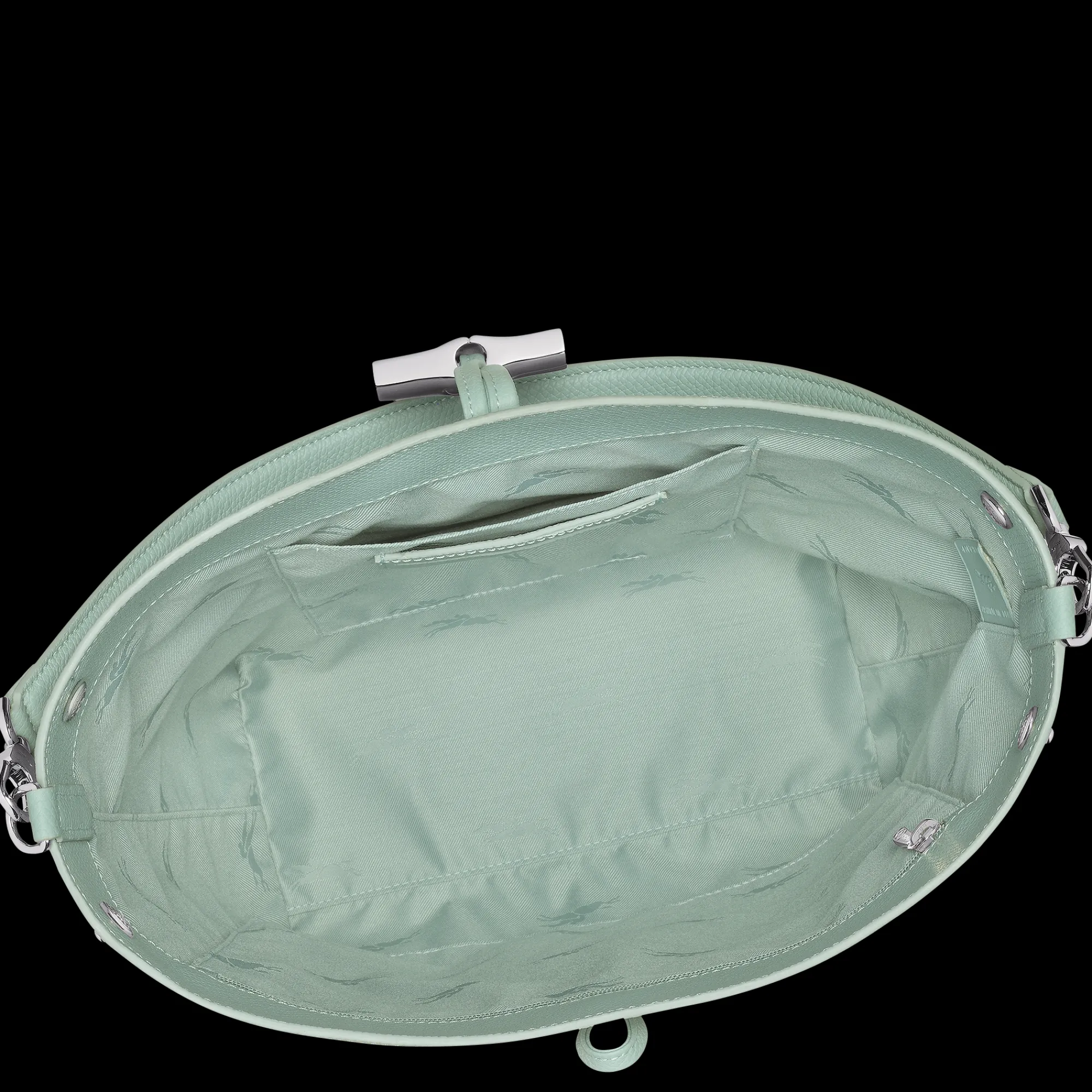 Sale Longchamp Sac Porté épaule M Le Roseau Céladon