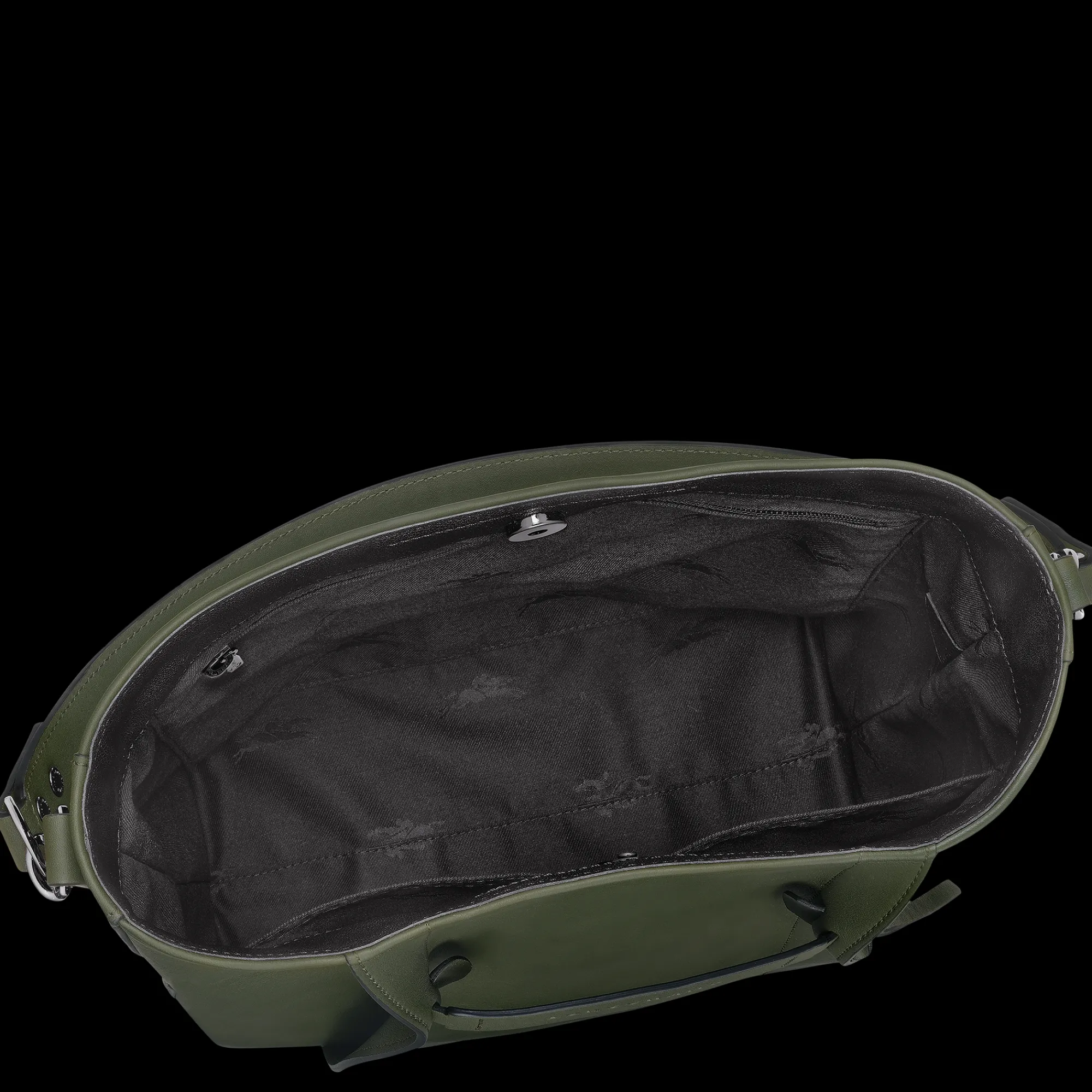 Discount Longchamp Sac Porté épaule M 3D Kaki