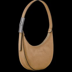 Outlet Longchamp Sac Porté épaule S Le Roseau Essential Chamois