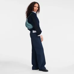 Online Longchamp Sac Porté épaule S Le Roseau Essential Paon