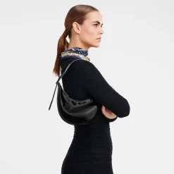 Sale Longchamp Sac Porté épaule S Le Roseau Essential Noir