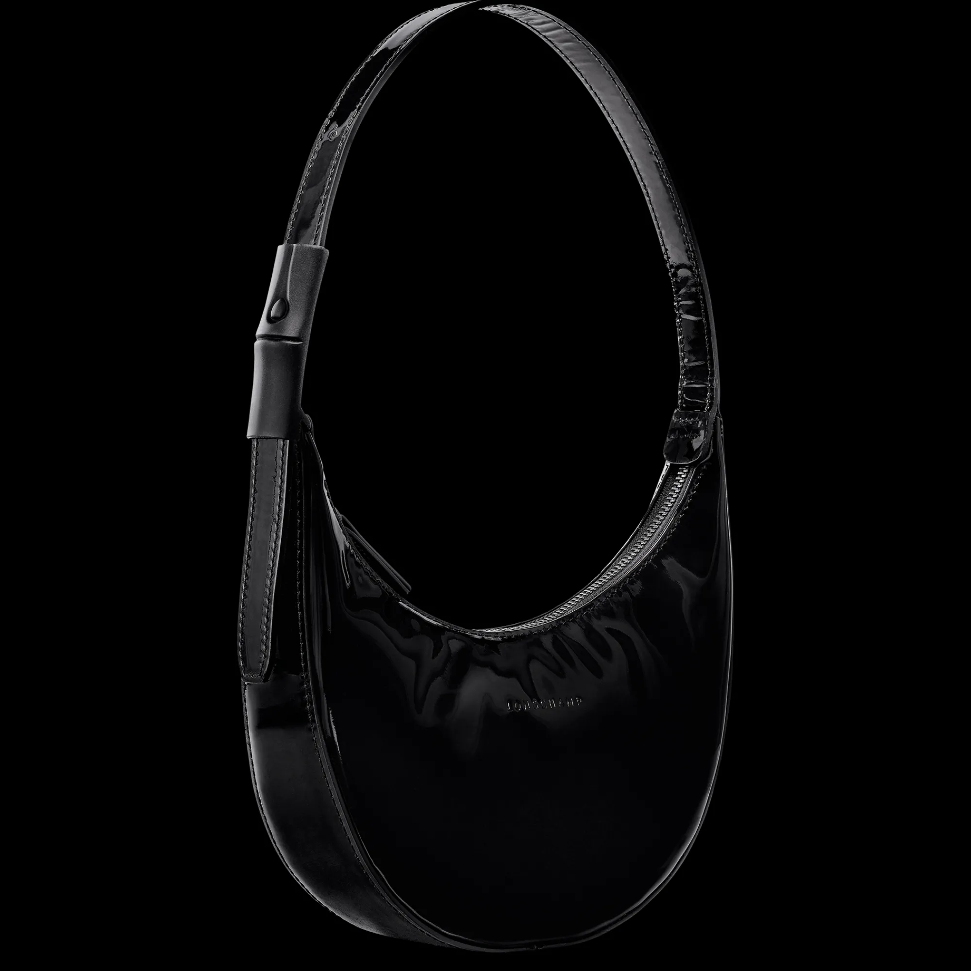 Sale Longchamp Sac Porté épaule S Le Roseau Essential Noir