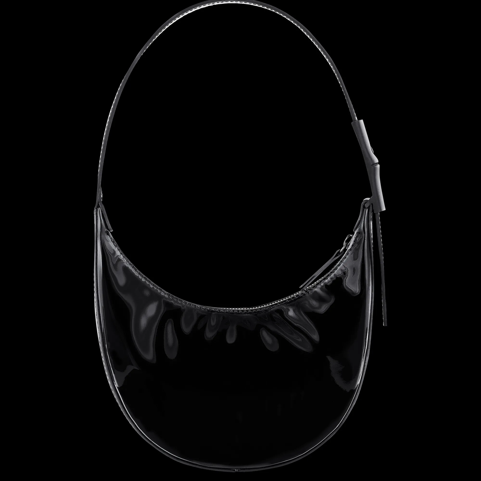 Sale Longchamp Sac Porté épaule S Le Roseau Essential Noir