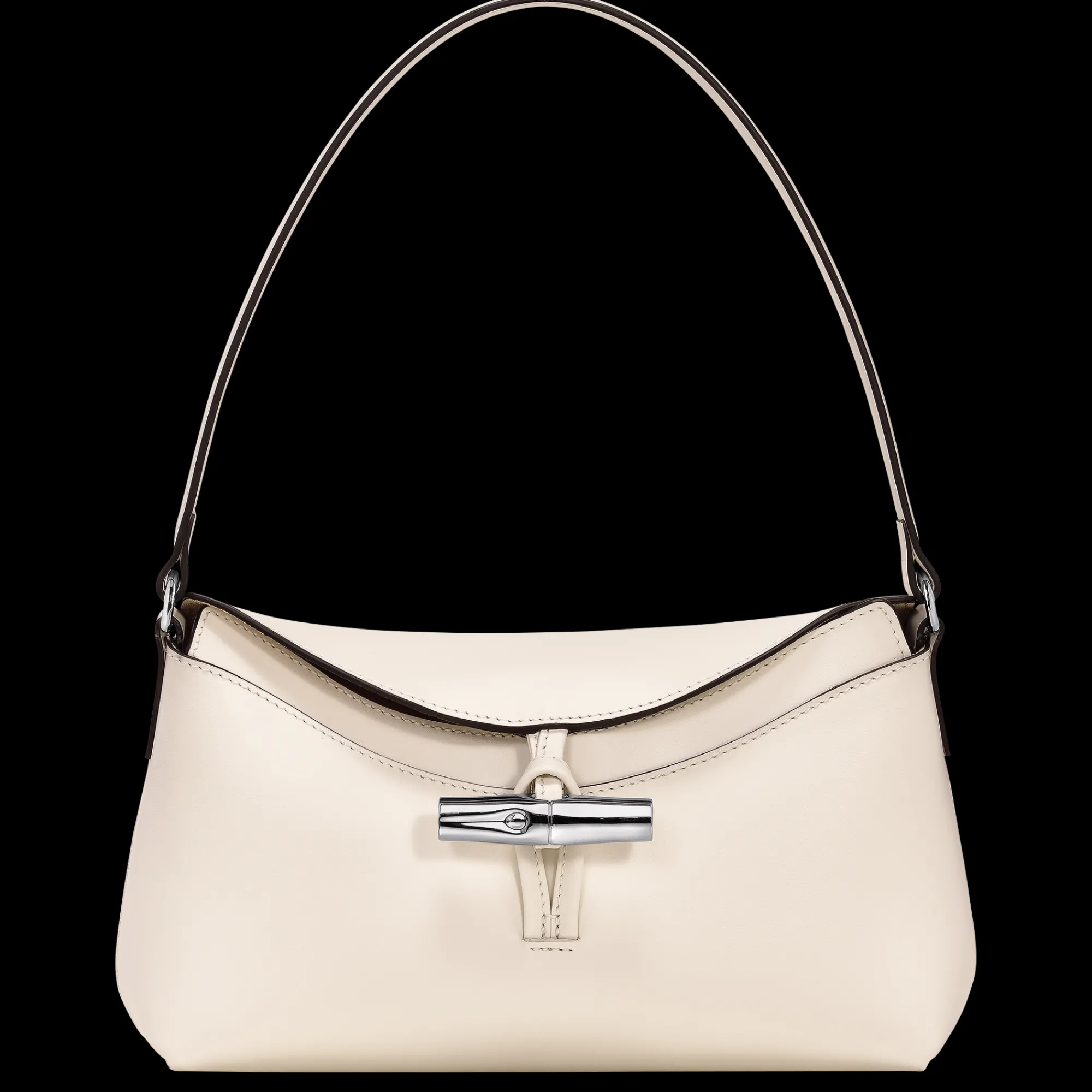 Clearance Longchamp Sac Porté épaule S Le Roseau Ecru