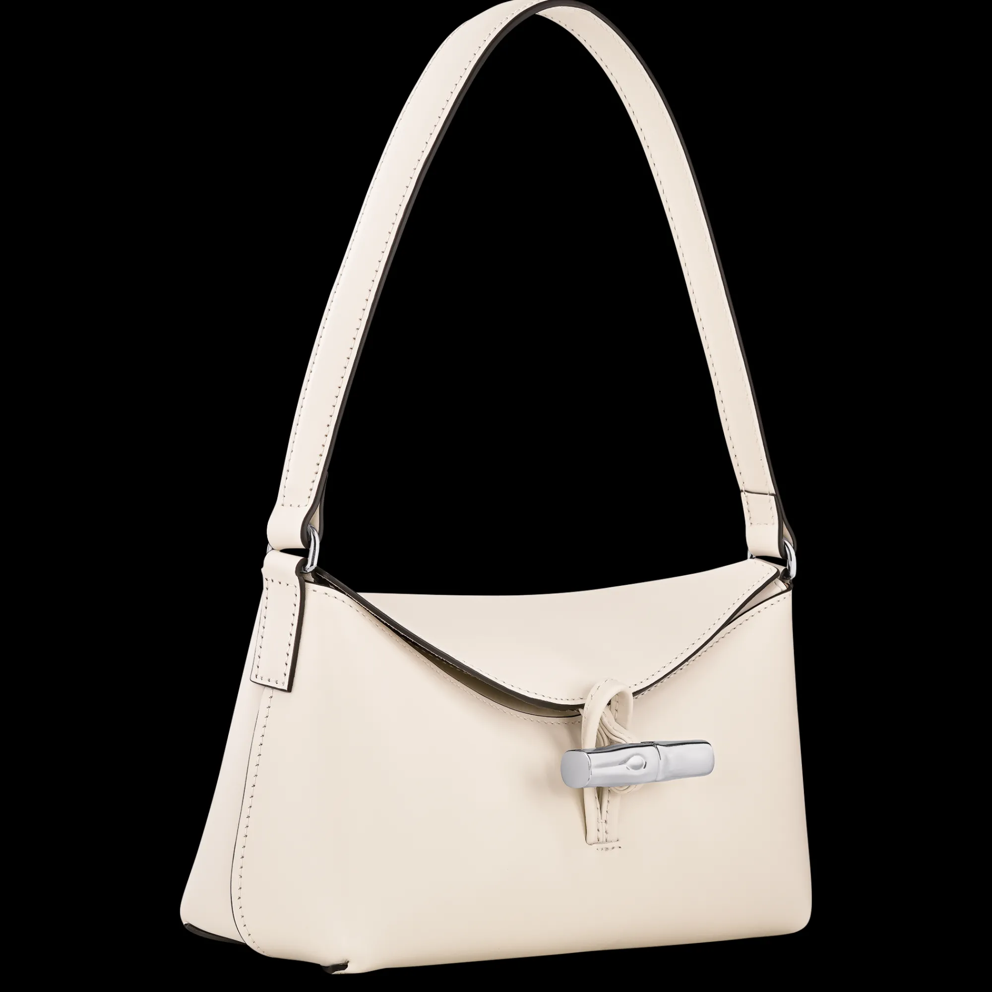 Clearance Longchamp Sac Porté épaule S Le Roseau Ecru