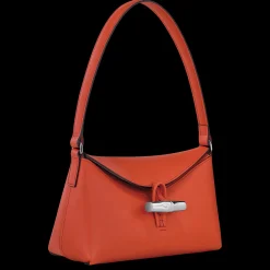 Outlet Longchamp Sac Porté épaule S Le Roseau Paprika