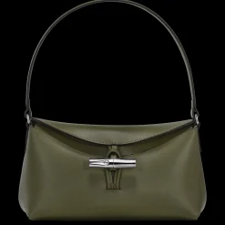 Discount Longchamp Sac Porté épaule S Le Roseau Kaki