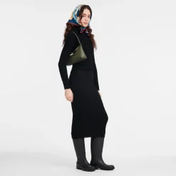 Discount Longchamp Sac Porté épaule S Le Roseau Kaki