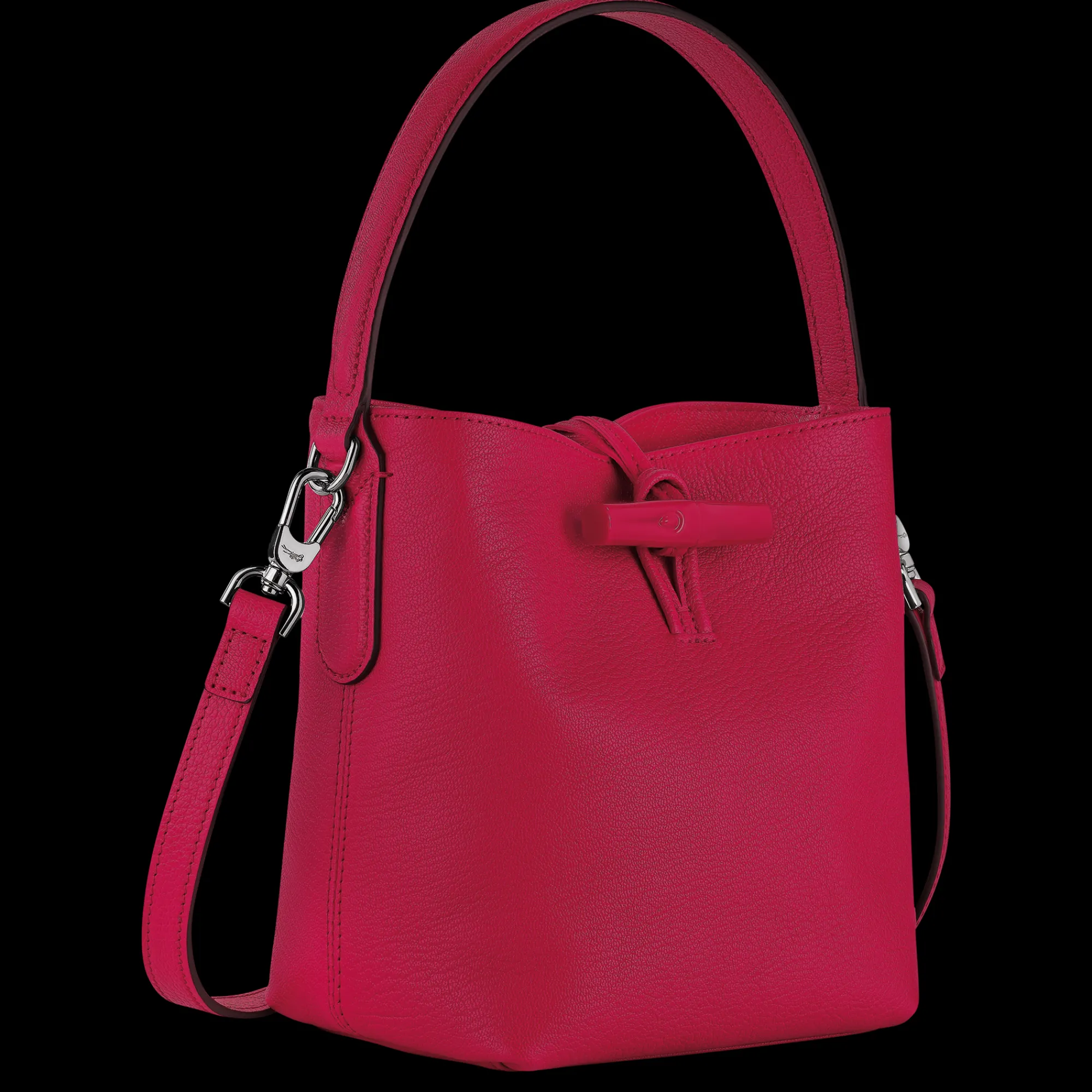 Discount Longchamp Sac Seau XS Le Roseau Magenta
