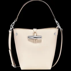 Clearance Longchamp Sac Seau XS Le Roseau Ecru