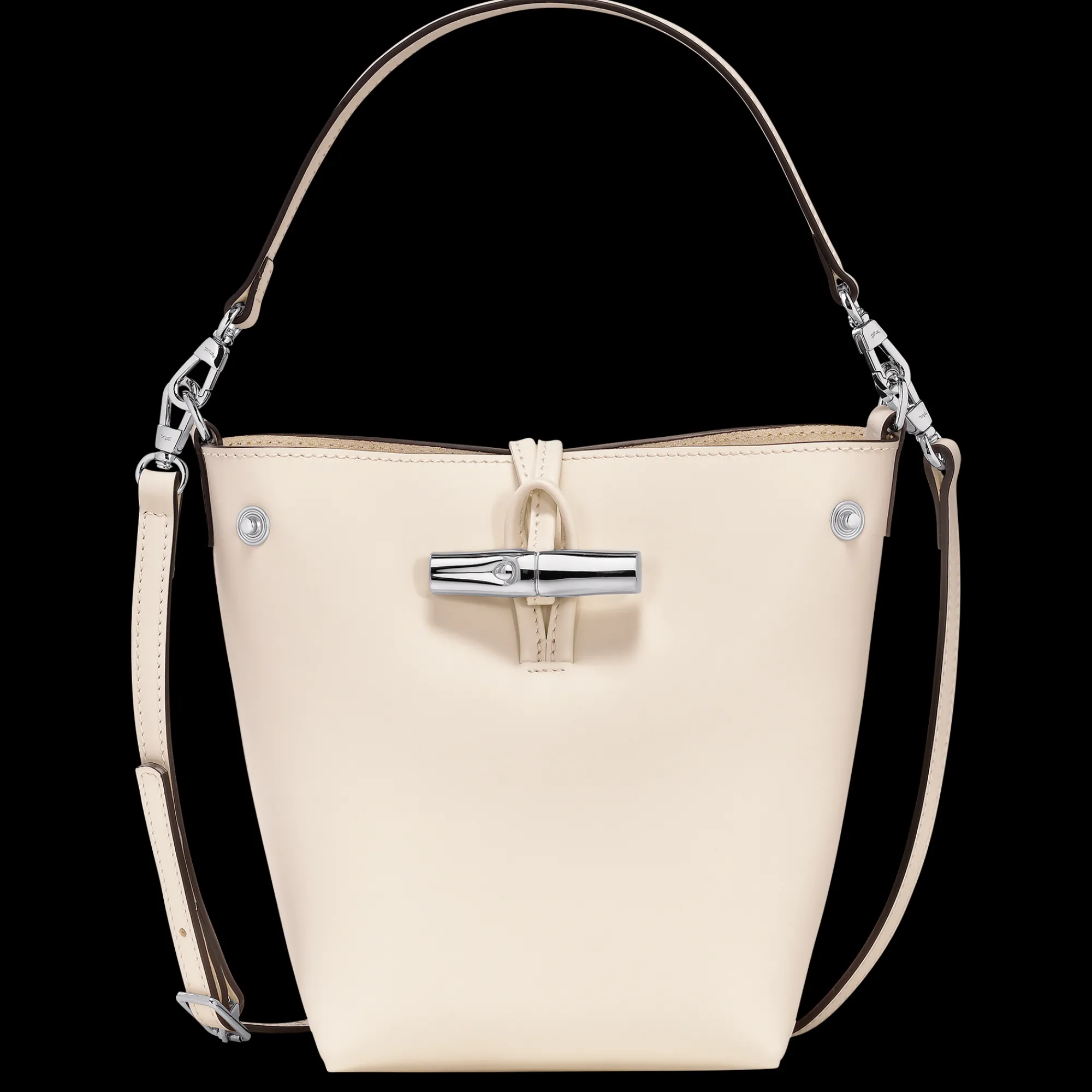 Clearance Longchamp Sac Seau XS Le Roseau Ecru