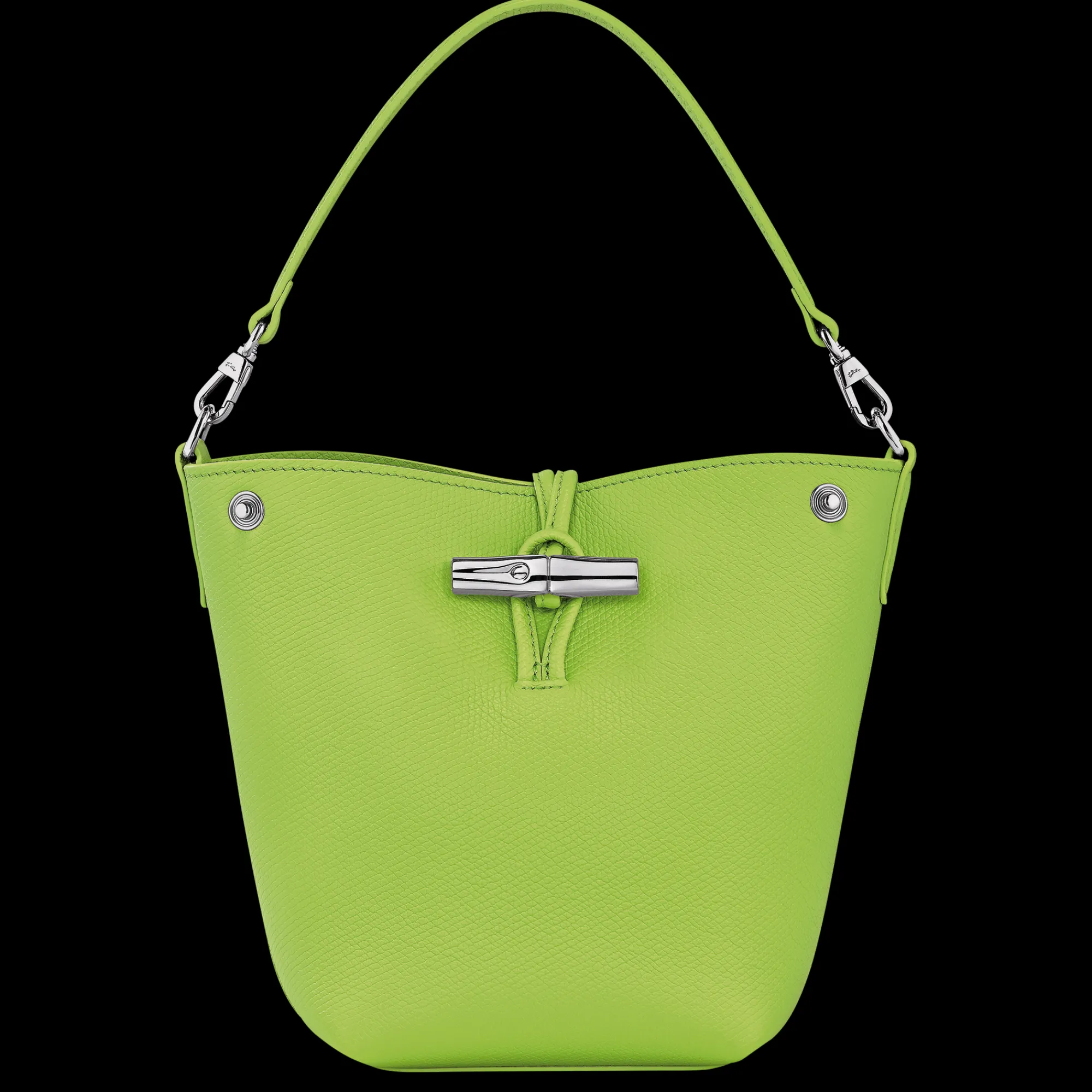 Discount Longchamp Sac Seau XS Le Roseau Vert Lumière