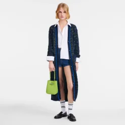 Discount Longchamp Sac Seau XS Le Roseau Vert Lumière