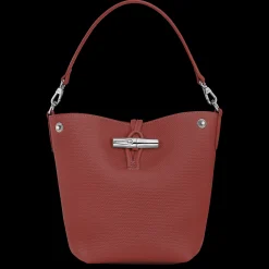 Outlet Longchamp Sac Seau XS Le Roseau Châtaigne