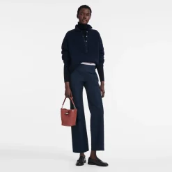 Outlet Longchamp Sac Seau XS Le Roseau Châtaigne