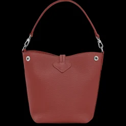 Outlet Longchamp Sac Seau XS Le Roseau Châtaigne
