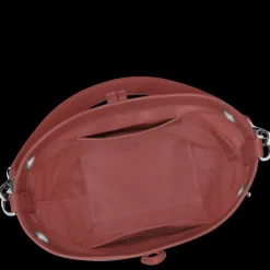 Outlet Longchamp Sac Seau XS Le Roseau Châtaigne