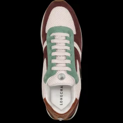 Outlet Longchamp Sneakers Le Pliage Green Bordeaux