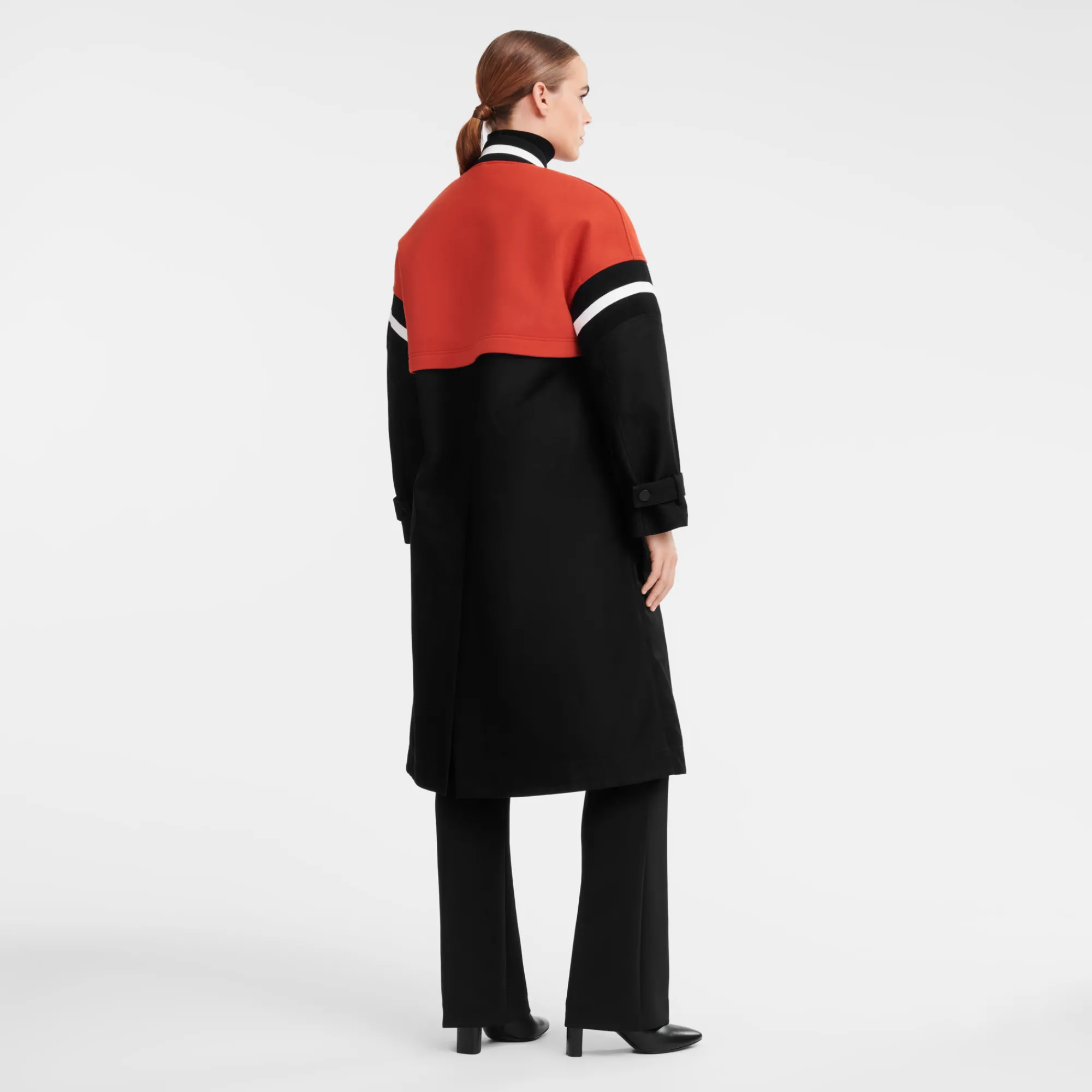 Longchamp Trench Esprit Teddy Noir