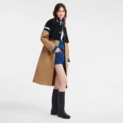 Online Longchamp Trench Esprit Teddy Beige