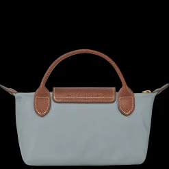 Clearance Longchamp Trousse Cosmétiques Avec Poignée Le Pliage Original Acier