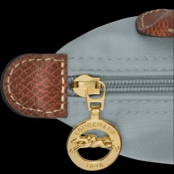Clearance Longchamp Trousse Cosmétiques Avec Poignée Le Pliage Original Acier