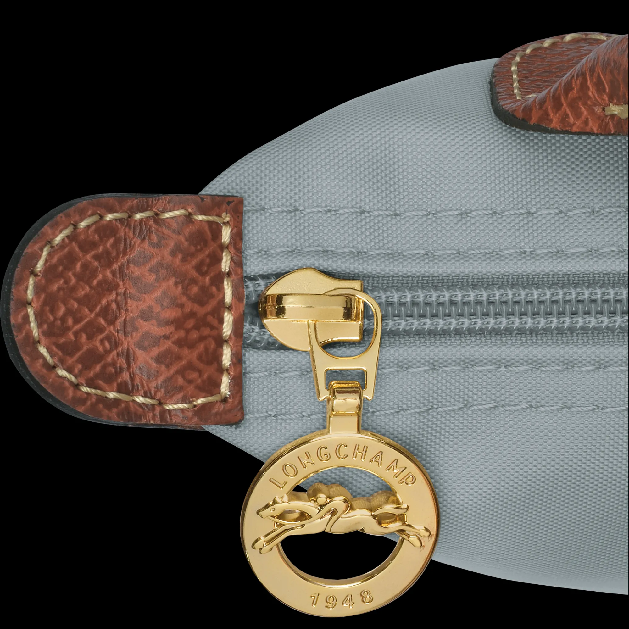 Clearance Longchamp Trousse Cosmétiques Avec Poignée Le Pliage Original Acier
