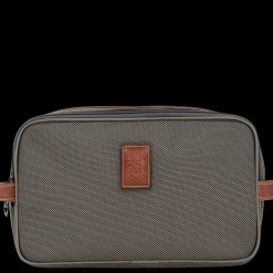 Discount Longchamp Trousse De Toilette Boxford Brun