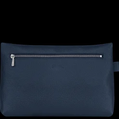 Sale Longchamp Trousse De Toilette Le Foulonné Navy