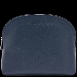 Sale Longchamp Trousse De Toilette Le Foulonné Navy