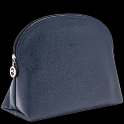 Sale Longchamp Trousse De Toilette Le Foulonné Navy