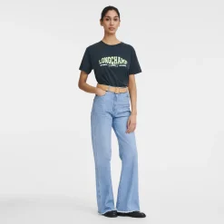 Clearance Longchamp T-shirt Navy