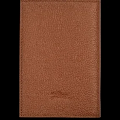 Longchamp Étui Passeport Le Foulonné Caramel