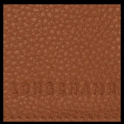 Longchamp Étui Passeport Le Foulonné Caramel